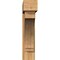 Ekena Millwork Imperial Block Rough Sawn Bracket w/ Offset Brace, Western Red Cedar, 8"W x 36"D x 36"H BKT0806X36X36IMP05RWR - alternate 2